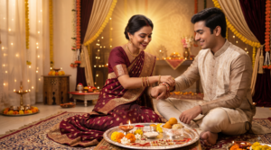 Raksha Bandhan 2026 पर भाई की कलाई पर राखी बांधती बहन