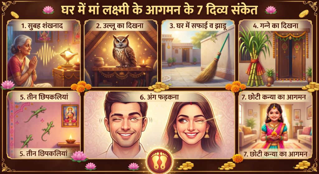 घर में दिखने वाले 7 शुभ संकेत, जानें क्या कहते हैं धार्मिक मान्यताएं imag