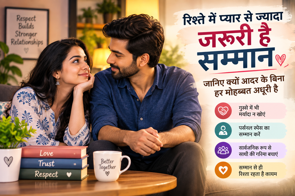 रिश्ते में प्यार से ज्यादा जरूरी है सम्मान: जानिए क्यों आदर के बिना हर मोहब्बत अधूरी है rishtey
