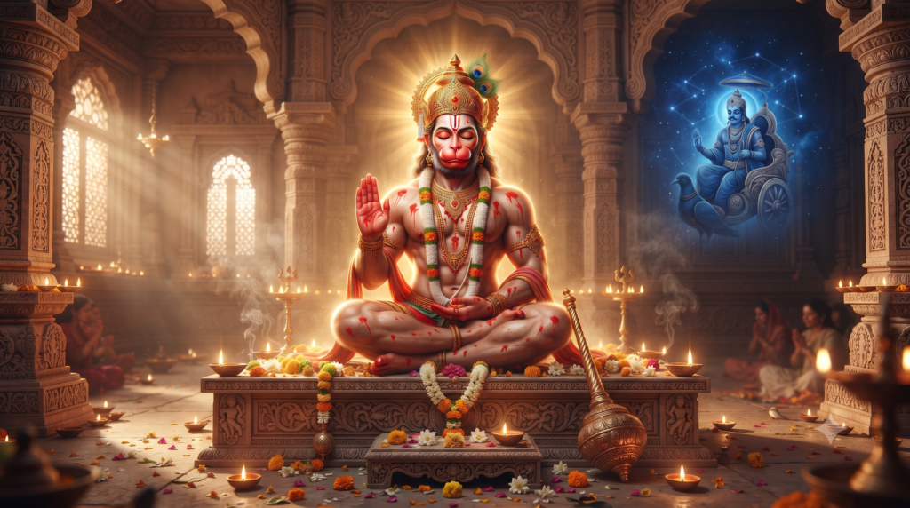 शनिवार को हनुमान जी की पूजा और शनिदेव का संबंध