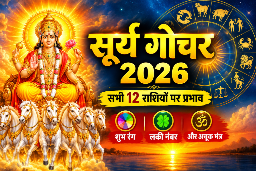 सूर्य गोचर 2026 सभी 12 राशियों पर प्रभाव