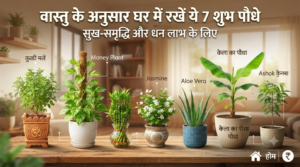 vastu ke anusar ghar ke liye 7 shubh paudhe aur unke fayde
